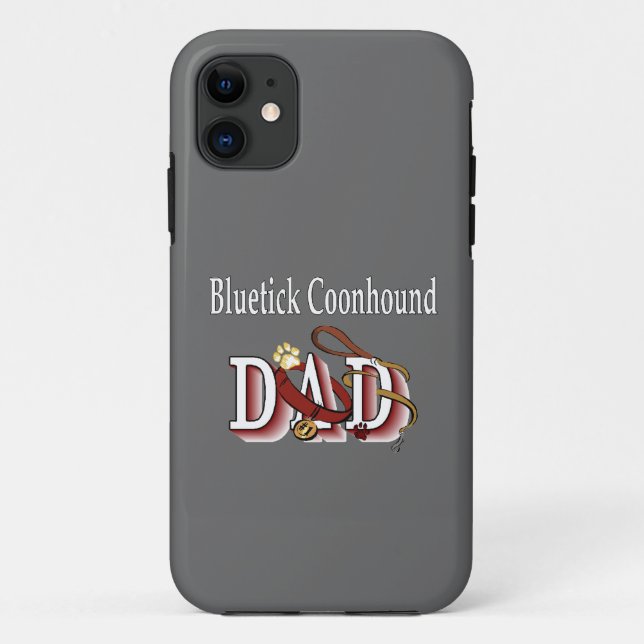 Coques Case-Mate iPhone Bluetick Coonhound Papa (Dos)
