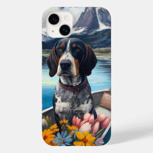 Coque Case-Mate iPhone Bluetick Coonhound sur une pagaie : Une aventure p
