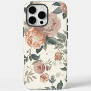 Coque iPhone 16 Pro Max Blume botanique intemporelle - Aquarelle Motif flo