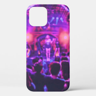 Case-Mate iPhone Case Blurred of club party in pastel color style on sof