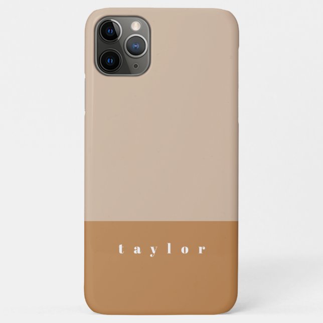 Coques Case-Mate iPhone Blush Color Block Personnalisé (Dos)
