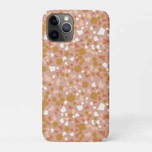 Case-Mate iPhone Case Blush Gold terrazzo Minimal moderne