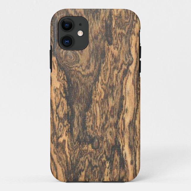 Coques Case-Mate iPhone Bocote (bois) Finition (Dos)