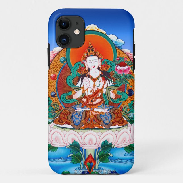 Coques Case-Mate iPhone Bodhisattva frais Mahasat de Sarvanivarana (Dos)
