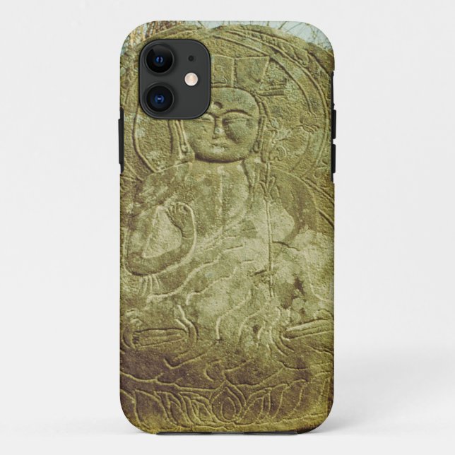 Coques Case-Mate iPhone Bodhisattva posé, Coréen, ANNONCE c.985 (granit) (Dos)