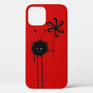 Coques Pour iPhone Bogue à fleurs rouges personnalisable