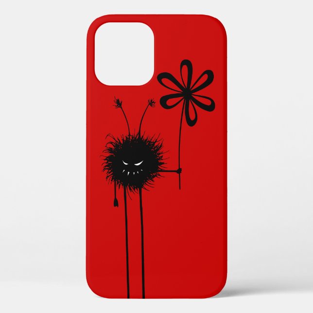Coques Case-Mate iPhone Bogue à fleurs rouges personnalisable (Verso)