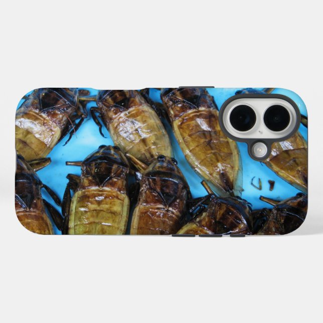 Coques Case-Mate iPhone Bogue d'eau géante frite (Maeng Daa) ... Alimentat (Verso (horizontal))