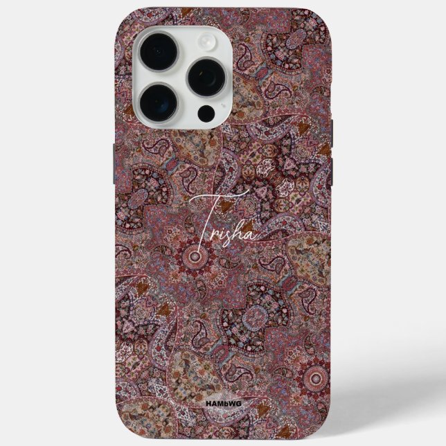 Coques Case-Mate iPhone Bohème de téléphone portable de conception bohème (Verso)