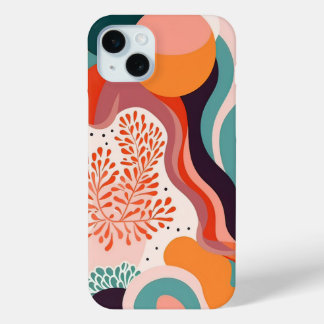Coque Case-Mate iPhone Boho Abstract Minimalist Shape Colorful