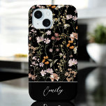 Coque Case-Mate iPhone Boho Chic Fleur sauvage Black Floral Élégant<br><div class="desc">Embrassez le chic boho avec notre Fleur sauvage Boho Black Floral Elegant coque iphone. Inspiré par la beauté de la nature, ce coque allie le charme des fleurs sauvages à une touche de sophistication dans les motifs floraux noirs. Élevez votre iPhone avec un accessoire élégant qui complète parfaitement votre style...</div>