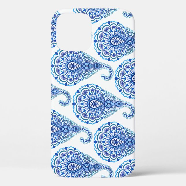 Coques Case-Mate iPhone Boho Chic Paisley sans fil Oriental (Verso)