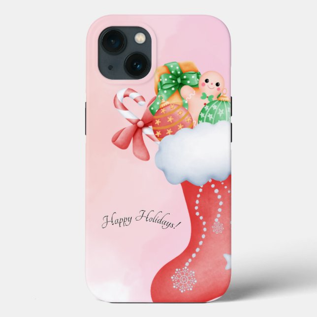 COQUES Case-Mate iPhone BOHO CHRISTMAS GREETING CARTE (Verso)
