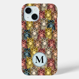 Coque Case-Mate iPhone Boho coloré Boodland Owl Motif