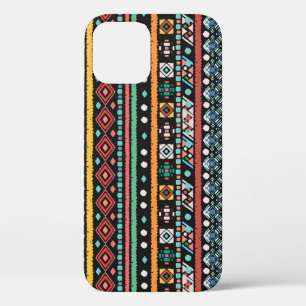 Case-Mate iPhone Case Boho ethnique : impression de pixels géométriques