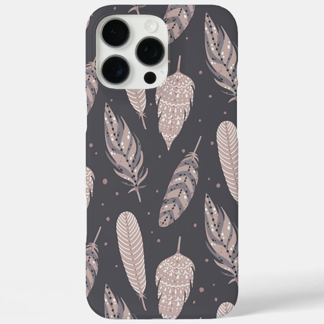 Coques Case-Mate iPhone Boho Feathers (Verso)