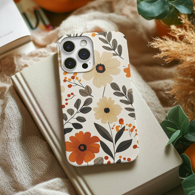 Coques Case-Mate iPhone Boho Floral Earth Tones (Créateur téléchargé)