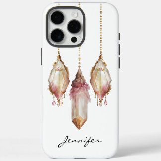 Coque iPhone 16 Pro Max Boho Gemstone iPhone amérindien