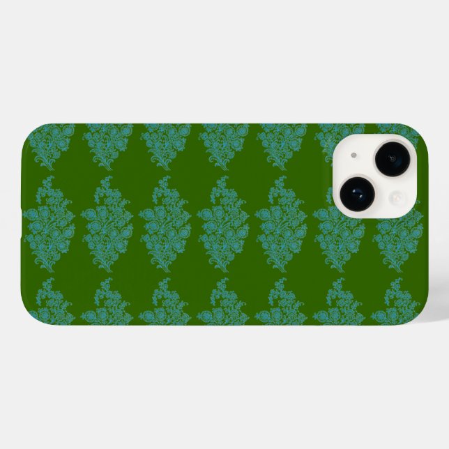 Coques Case-Mate iPhone Boho India Block Print (Verso (horizontal))