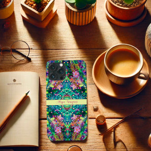 Case-Mate iPhone Case Boho Joli Floral Stylish Nom Coloré