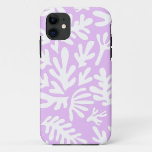 Case-Mate iPhone Case Boho Matisse Formes Botaniques Motif violet