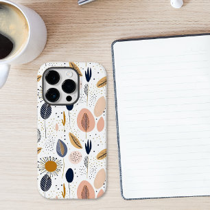 Coque Case-Mate iPhone Boho moderne Abstrait Motif botanique