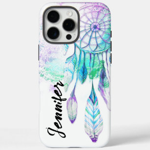Coque iPhone 16 Pro Max Boho Native American Dreamcatcher