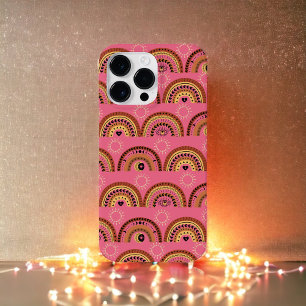 Coque Case-Mate iPhone Boho Rainbows Mystical Eye Rose Gold Design