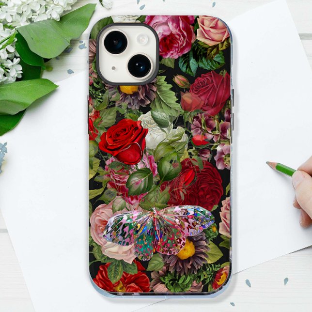Coques Case-Mate iPhone Boho Roses (Créateur téléchargé)