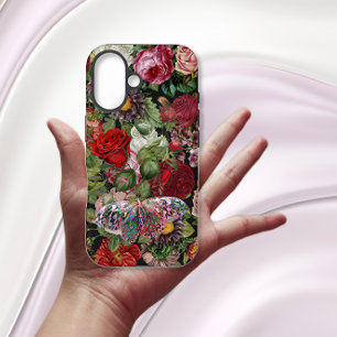 Coque iPhone 16 Pro Max Boho Roses 2