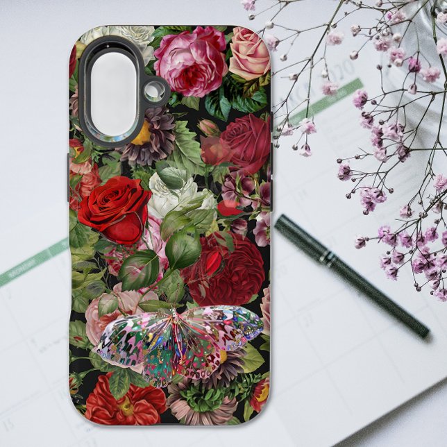Coques Case-Mate iPhone Boho Roses 2 (Créateur téléchargé)
