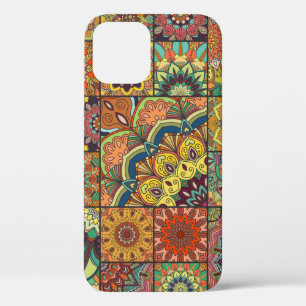 Case-Mate iPhone Case Boho tuiles : patchwork coloré sans couture motif
