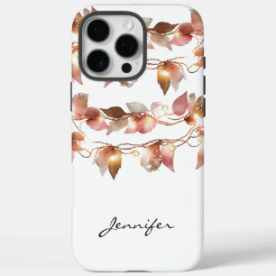 Coque iPhone 16 Pro Max Boho Watercolor Fall quitte iPhone