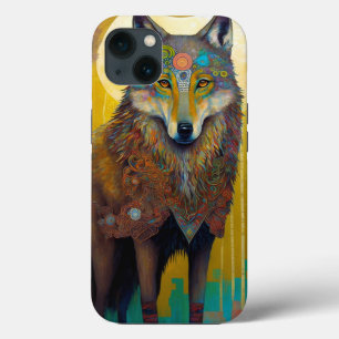 Case-Mate iPhone Case Boho Wolf Surreal Wildlife Art