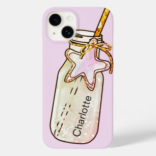 Coque Case-Mate iPhone Boire de la piscine de plage blush rose bouteille