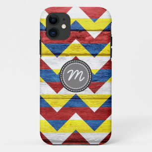 Coques Pour iPhone Bois aztèque chevron zig zag motif #8