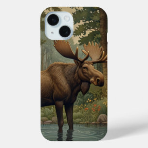 Coque Case-Mate iPhone Bois boisé d'orignal rustique