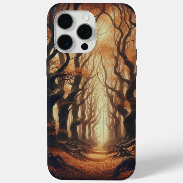 Coques Case-Mate iPhone Bois d'automne gothique (Verso)