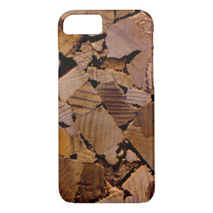 Case-Mate iPhone Case Bois de chauffage rustique cabine bois  écorce mot