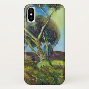Coque iPhone X BOIS DE PINÈDE DANS LE Paysage TOSCANE
