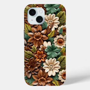 Coque Case-Mate iPhone Bois Floral