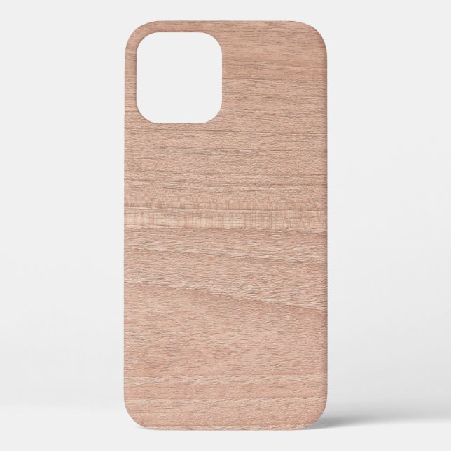 Coques Case-Mate iPhone Bois frais texture claire et lisse (Verso)