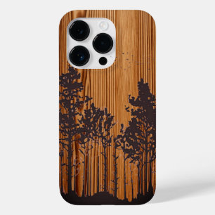 Coque Case-Mate iPhone Bois gravé personnalisé - bois