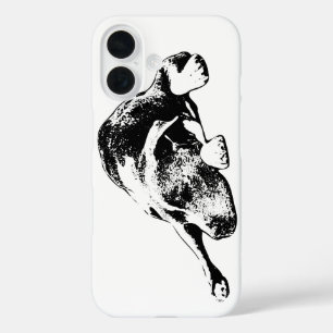 Coque Pour iPhone 16 Bois lisse en lignes fines