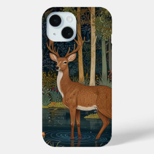 Coque Case-Mate iPhone Bois vert Design : Boho Rustic Deer