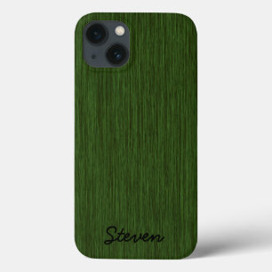 Case-Mate iPhone Case Bois vert granuleux personnalisé