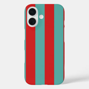 Coque Pour iPhone 16 Boîte aux Lettres Vibrante Sirène Rayures