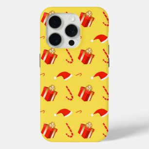 Coque Case-Mate iPhone Boîte cadeau de Noël sucre de canne chapeau de Noë