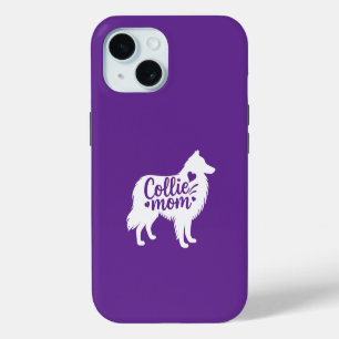 Coque Case-Mate iPhone Boîte de téléphone portable Collie Maman