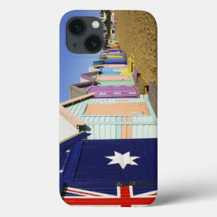 Coque Case-Mate iPhone Boîtes de bain, plage de Middle Brighton, Port